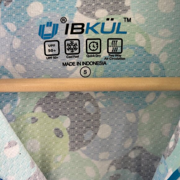 IBKUL Top 1/4 Zip Pickleball Print Shirt Long Sleeve UV Protection SZS Athletic - Picture 7 of 7